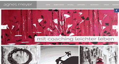 Desktop Screenshot of agnesmeyer.ch